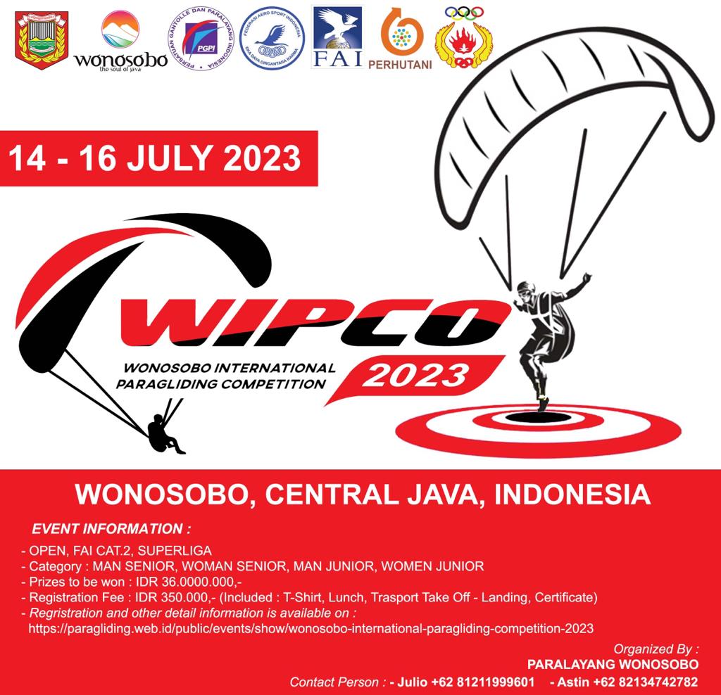 Thumbnail Wonosobo International Paragliding Competition