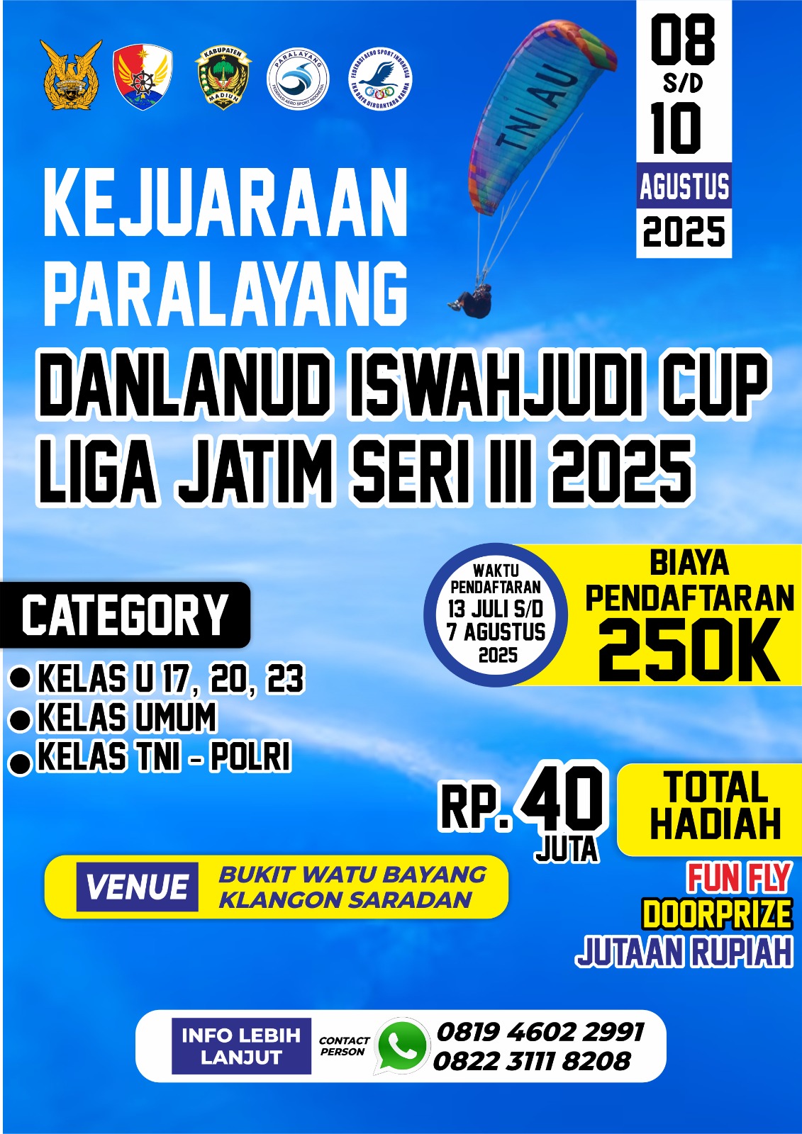 Thumbnail Danlanud Iswahjudi Cup / Liga Jatim Seri 3 Tahun 2025